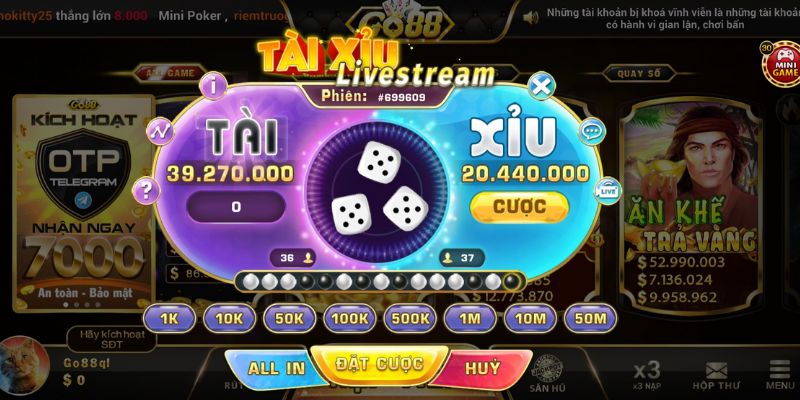 Khám Phá Tài Xỉu Livestream Tại Nhà Cái B52 – Hấp Dẫn Và An Toàn Khám Phá Tài Xỉu Livestream Tại Nhà Cái B52 – Hấp Dẫn Và An Toàn